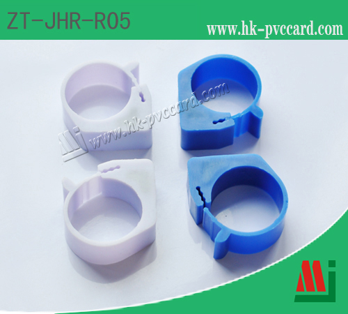 型號: ZT-JHR-R05 RFID 雞腳環 (開環)