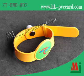 低頻/高頻軟PVC手腕帶 (產品型號: ZT-BWD-W02)