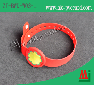 低頻/高頻軟PVC手腕帶 (產品型號: ZT-BWD-W03-L, 成年人使用)