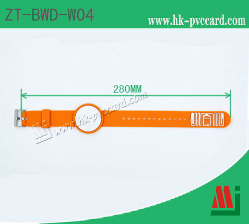 雙頻軟PVC手腕帶 (產品型號: ZT-BWD-W04)