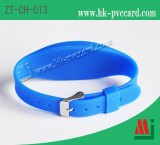 RFID雙頻硅膠腕帶(手錶扣)