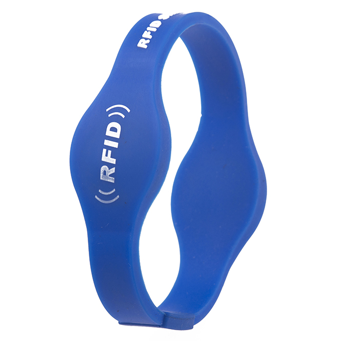 RFID雙頭硅膠腕帶
