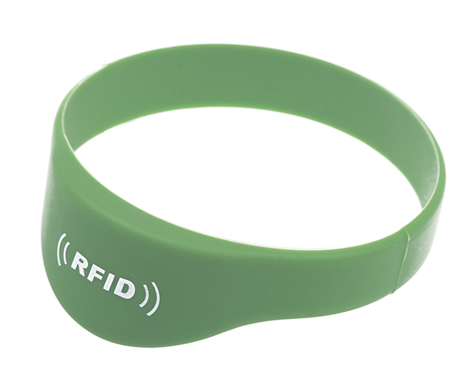 RFID半圓硅膠腕帶