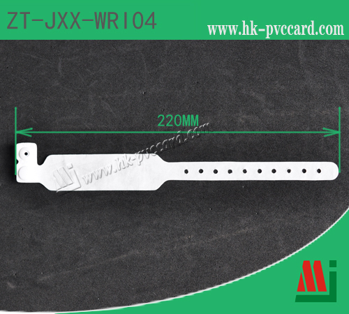 型號: ZT-JXX-WRI03 (RFID 超高頻手腕帶)