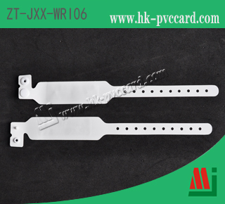 RFID一次性PP合成紙腕帶