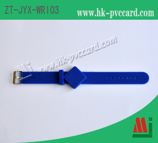 型號: ZT-JYX-WRI03（RFID 硅膠手腕帶）
