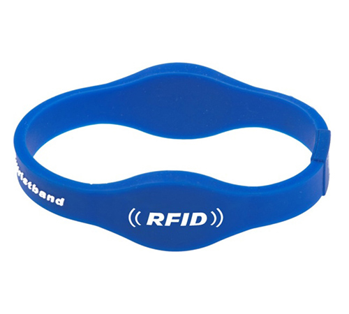 RFID雙芯片硅膠腕帶(手錶扣)