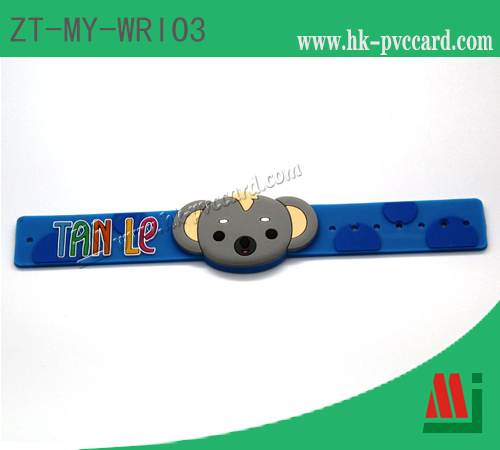 型號: ZT-MY-WRI01 (低頻/高頻軟質PVC 手腕帶) 