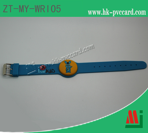 型號: ZT-MY-WRI05 (低頻/高頻軟質PVC 手腕帶) 
