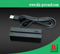 Magnetic card reader